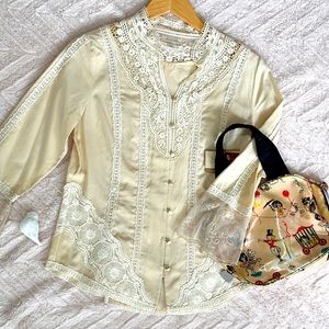 NWT Coquette Coldwater Creek Misses Blouse